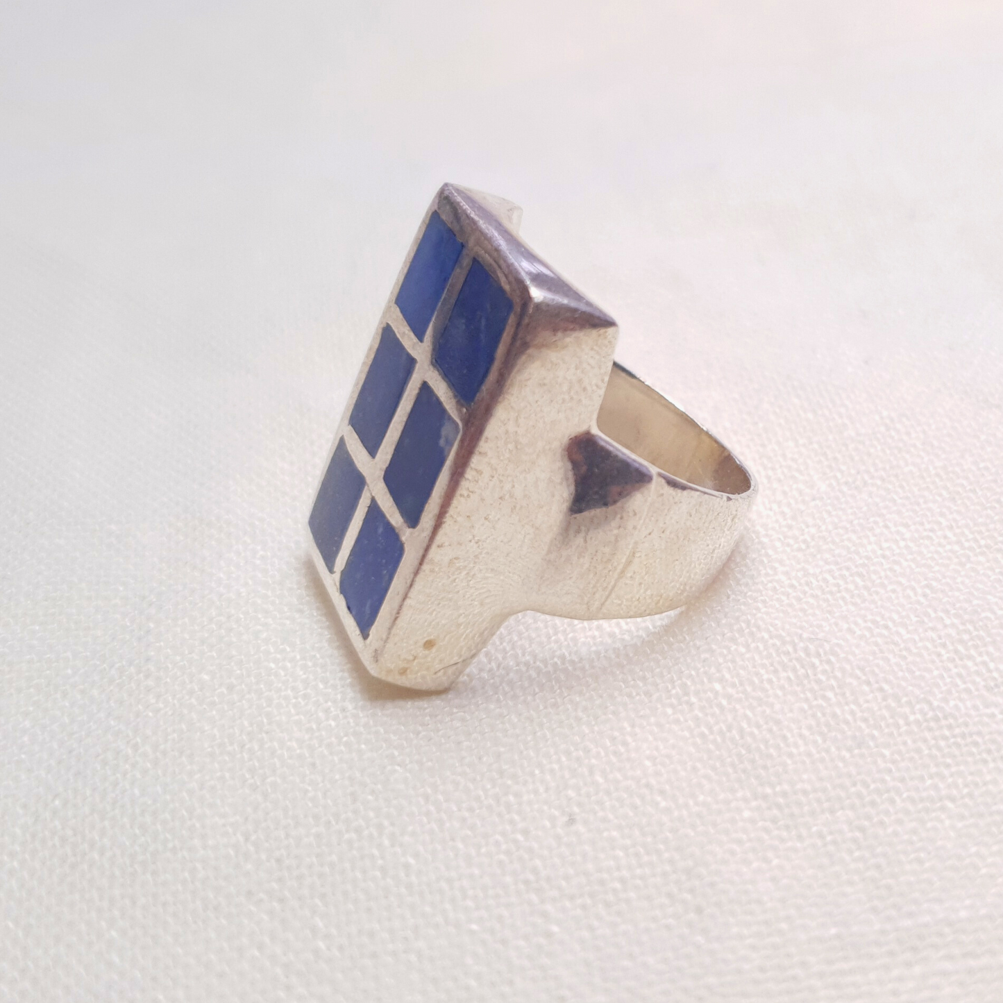 Anillo Mosaico rectangular