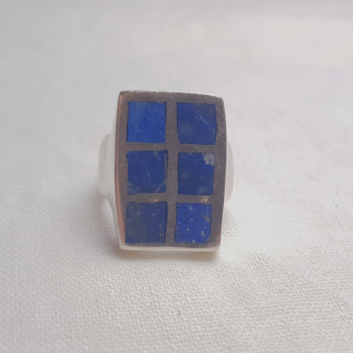 Anillo Mosaico rectangular