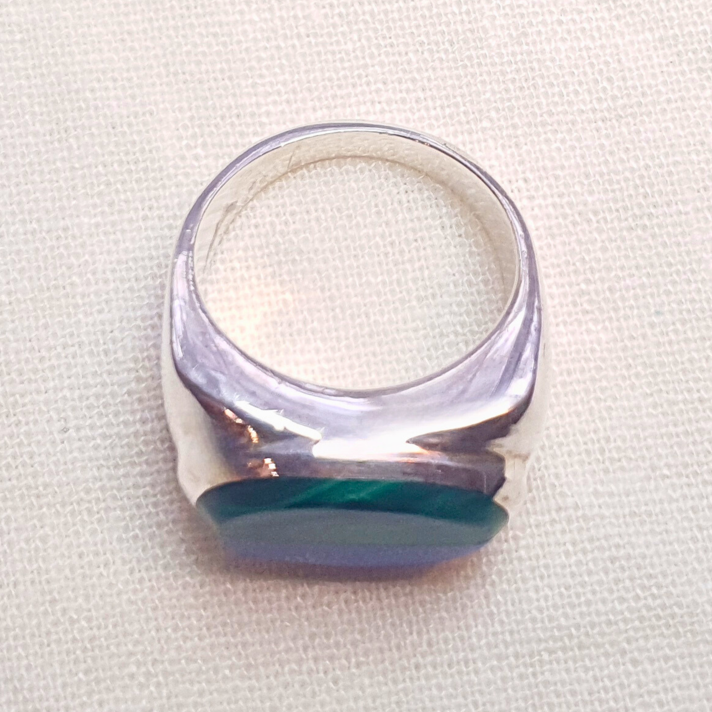 Anillo Óvalo bicolor